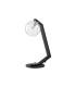 Cortland Table Lamp 1 Light G9 Black/Polished Chrome/Clear Waved Round Glass-4