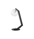 Cortland Table Lamp 1 Light G9 Black/Polished Chrome/Clear Swirl Round Glass-4