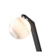 Cortland Table Lamp 1 Light G9 Black/Polished Chrome/Grey Round Marble Effect Glass-5