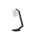 Cortland Table Lamp 1 Light G9 Black/Polished Chrome/Opal Smooth Round Glass-5