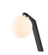 Cortland Table Lamp 1 Light G9 Black/Polished Chrome/Opal Smooth Round Glass-7