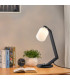 Cortland Table Lamp 1 Light G9 Black/Polished Chrome/Opal Smooth Tubular Glass-4