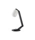 Cortland Table Lamp 1 Light G9 Black/Polished Chrome/Opal Smooth Tubular Glass-5