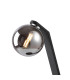 Cortland Table Lamp 1 Light G9 Black/Polished Chrome/Smoke Smooth Round Glass-5