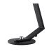 Cortland Table Lamp 1 Light G9 Black/Polished Chrome/Smoke Smooth Round Glass-6
