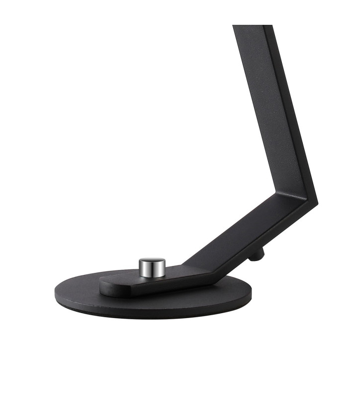 Cortland Table Lamp 1 Light G9 Black/Polished Chrome/Smoke Smooth Round Glass-6