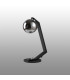 Cortland Table Lamp 1 Light G9 Black/Polished Chrome/Smoke Smooth Round Glass-7