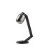 Cortland Table Lamp 1 Light G9 Black/Polished Chrome/Smoke Smooth Tubular Glass-4