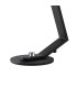 Cortland Table Lamp 1 Light G9 Black/Polished Chrome/Smoke Smooth Tubular Glass-6