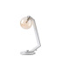 Cortland Table Lamp 1 Light G9 White/Polished Chrome/Amber Smooth Round Glass-4