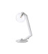 Cortland Table Lamp 1 Light G9 White/Polished Chrome/Clear Smooth Round Glass-4