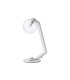 Cortland Table Lamp 1 Light G9 White/Polished Chrome/Clear Ribbed Round Glass-4