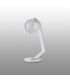Cortland Table Lamp 1 Light G9 White/Polished Chrome/Clear Dune Effect Round Glass-7