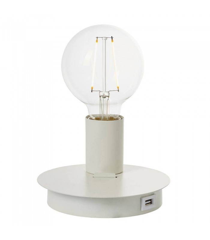 1 Light Table Light Matt White, E27 - 1
