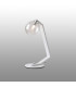 Cortland Table Lamp 1 Light G9 White/Polished Chrome/Clear Swirl Round Glass-3