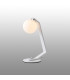 Cortland Table Lamp 1 Light G9 White/Polished Chrome/Opal Smooth Round Glass-3