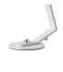 Cortland Table Lamp 1 Light G9 White/Polished Chrome/Opal Smooth Round Glass-7