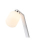 Cortland Table Lamp 1 Light G9 White/Polished Chrome/Opal Smooth Tubular Glass-5