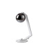 Cortland Table Lamp 1 Light G9 White/Polished Chrome/Smoke Smooth Round Glass-4