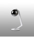 Cortland Table Lamp 1 Light G9 White/Polished Chrome/Smoke Smooth Round Glass-7