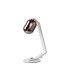 Cortland Table Lamp 1 Light G9 White/Polished Chrome/Smoke Smooth Tubular Glass-1