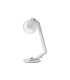 Cortland Table Lamp 1 Light G9 White/Polished Chrome/White Two-Tone Snow Specks Round Glass-5