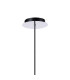 Ghent 20cm Single Pendant 1 Light Adjustable E27 Black/Iridescent Fade Glass-6