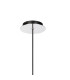 Ghent 20cm Single Pendant 1 Light Adjustable E27 Polished Nickel/Black/Iridescent Fade Glass-7