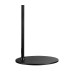 Ghent Floor Lamp 1 Light E27 Black / Iridescent Fade Glass-5