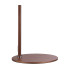 Ghent Floor Lamp 1 Light E27 Mocha / Iridescent Fade Glass-5