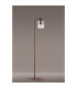 Ghent Floor Lamp 1 Light E27 Mocha / Iridescent Fade Glass-8