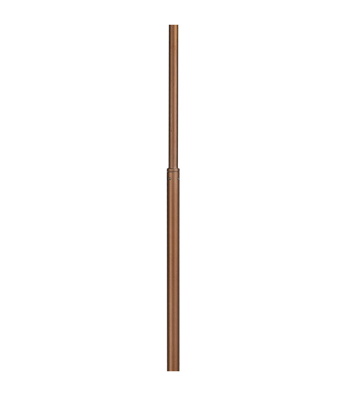 Ghent Floor Lamp 1 Light E27 Mocha / Smoke Fade Glass-6