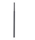 Ghent Large Floor Lamp 1 Light E27 Black / Iridescent Fade Glass-6