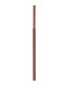 Ghent Large Floor Lamp 1 Light E27 Mocha / Amber Fade Glass-6