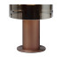 Ghent Table Lamp 1 Light E27 Mocha/Smoke Fade Glass-5