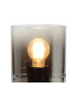 Ghent Table Lamp 1 Light E27 Mocha/Smoke Fade Glass-6