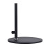 Ghent Large Table Lamp 1 Light E27 Black / Iridescent Fade Glass-5