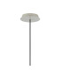 Hudson 21cm Single Pendant 1 Light Adjustable E27 Beige Stone/Frosted/Clear Wide Line Glass-6