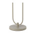 Hudson Stepped Floor Lamp 2 Light E27 Beige Stone/Amber Narrow Line Glass-5