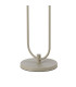 Hudson Stepped Floor Lamp 2 Light E27 Beige Stone/Clear Narrow Line Glass-5