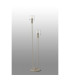 Hudson Stepped Floor Lamp 2 Light E27 Beige Stone/Clear Narrow Line Glass-7