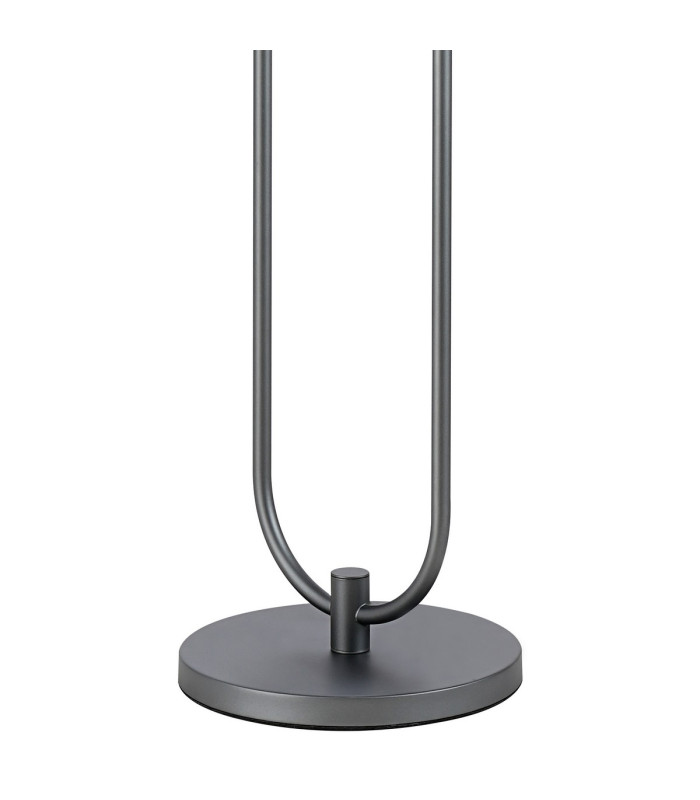 Hudson Stepped Floor Lamp 2 Light E27 Dark Grey/Smoke Narrow Line Glass-5