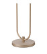 Hudson Stepped Floor Lamp 2 Light E27 Light Gold/Amber Narrow Line Glass-5