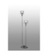 Hudson Stepped Floor Lamp 2 Light E27 Dark Grey/Smoke Wide Line Glass-3