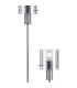 Hudson Stepped Floor Lamp 2 Light E27 Dark Grey/Smoke Wide Line Glass-6