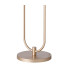 Hudson Stepped Floor Lamp 2 Light E27 Light Gold/Gloss White Wide Line Glass-5