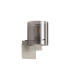 Hudson Single Switched Wall Lamp 1 Light E27 Beige Stone/Smoke Narrow Line Glass-4