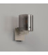 Hudson Single Switched Wall Lamp 1 Light E27 Beige Stone/Smoke Narrow Line Glass-7