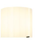 Hudson Single Switched Wall Lamp 1 Light E27 Beige Stone/Gloss White Wide Line Glass-6