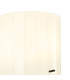 Hudson Single Switched Wall Lamp 1 Light E27 Dark Grey/Gloss White Wide Line Glass-6